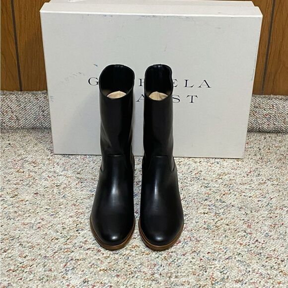 Gabriela Hearst Tina Leather Flat Boots size 36 - Picture 2 of 12